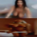 Looking naked woman